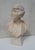 Italian Artist, Large Art Deco Carved Bust of Woman, 1920s-1940s, Alabaster, in Good conditions. Designed 1920 to 1949