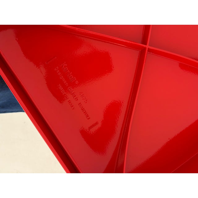 Kartell Model 4875 Dining Chairs by Carlo Bartoli for Kartell, 1970s, Set of 5 For Sale - Image 4 of 5