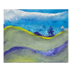 Matthew Izzo Oil Painting on Canvas. Titled, the Hills