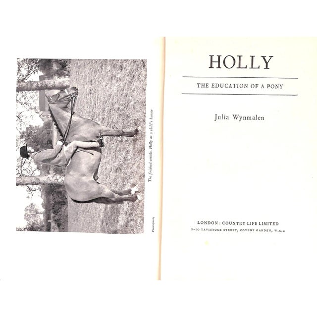 "Holly: The Education of a Pony" 1949 Wynmalen, Julia (Inscribed) For Sale - Image 4 of 10