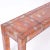 Burnished Copper Console Table For Sale - Image 4 of 9