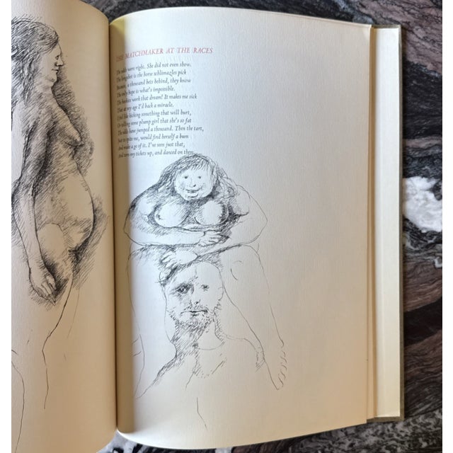Leonard Nathan / Matchmaker's Lament and Other Astonishments With L. Baskin Print For Sale - Image 9 of 12