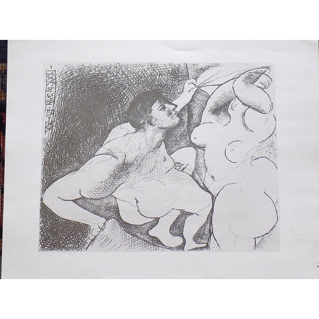 Vintage Mid Century Modern Picasso Lithographs - Set of 6 For Sale In Cincinnati - Image 6 of 8