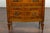 Italian 1800s Petite Walnut Three-Drawer Bow Front Chest with Banding For Sale - Image 10 of 12