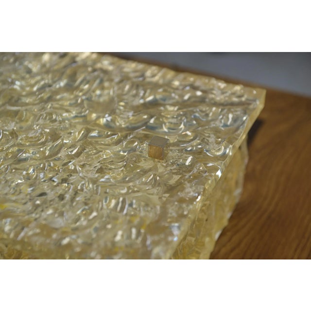 Resin Wall Light by Pierre Disderot for Dallux, 1960s For Sale - Image 12 of 14