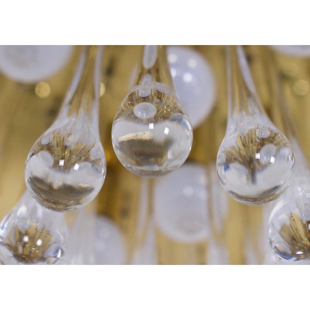 Drop Ceiling Lamp in Murano by J.T Kalmar, 1970s For Sale - Image 9 of 11