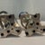 1990’s Restoration Hardware Silver Plated Penguin Candle Stick Holders - A Pair For Sale - Image 10 of 11