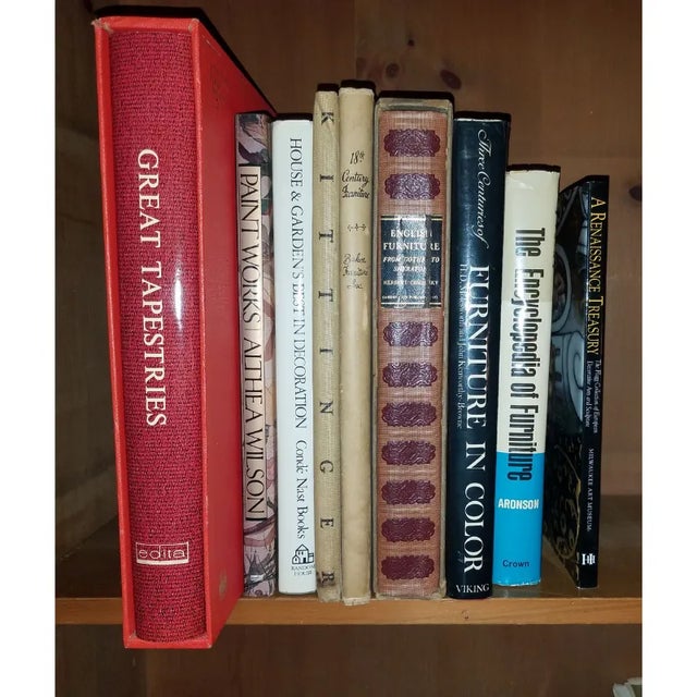 Assortment of 9 Large Cocktail Table Books on Interior Design For Sale - Image 4 of 11