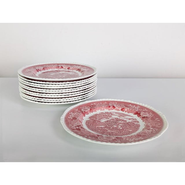 English Plate from Wedgwood, Set of 6 For Sale - Image 4 of 12