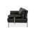 Black Leather Two-Seater Sofa with Manual Function from Walter Knoll For Sale - Image 13 of 14