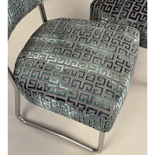 Silver Bauhaus Chrome Chairs, 1930s, Set of 2 For Sale - Image 8 of 10