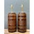 Vintage Geometric Pattern Ceramic Lamps For Sale In West Palm - Image 6 of 12