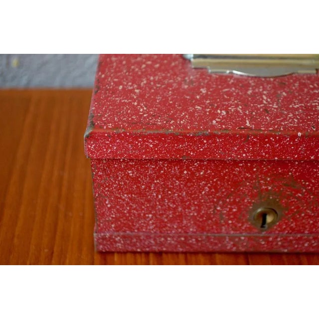 1930s Art Deco Metal Jewelry Box, 1930s For Sale - Image 5 of 9