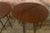 Early 20th Century Pair Petite Diminutive Mahogany Spider Leg Pad Foot Round Gateleg Tables For Sale - Image 6 of 12