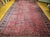 French Country Vintage Oversize Tabriz Design Rug, Hand-Knotted Wool, Allover Geometric Pattern, Pale Red & Navy, 13x24 For Sale - Image 3 of 16