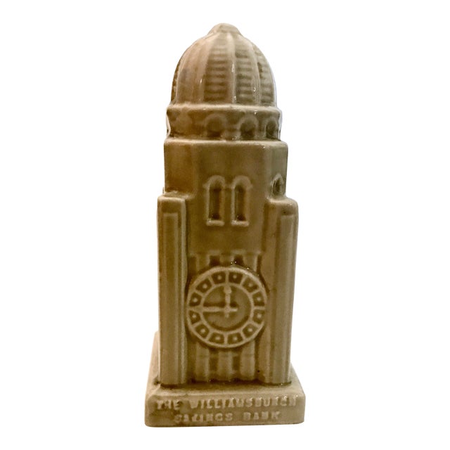 1954 Nyc Williamsburg, Brooklyn Bank Building Coin Bank For Sale