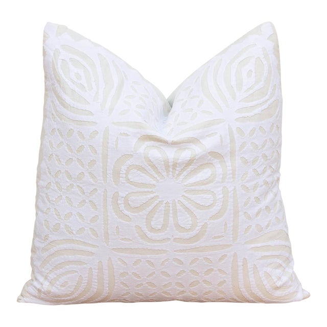 Tusti Applique Pillow Cover For Sale