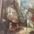 20th Century European School Impressionist Parisiene Street Impasto Oil on Canvas Framed Signed For Sale In Washington DC - Image 6 of 11