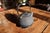 Vintage Cast Iron Teapot With Hobnail Texture, Japanese Tetsubin Style, With Trivet For Sale - Image 11 of 12