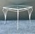 Vintage MCM Wrought Iron Outdoor Dining Set of 5 For Sale - Image 13 of 13