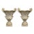 Late 20th-C. Large Scale Neo-Classical Urn Form Cast Stone Planters - Pair For Sale