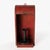 Antique Red Candle Box Sconce With Hog Scraper Candlestick For Sale - Image 6 of 7