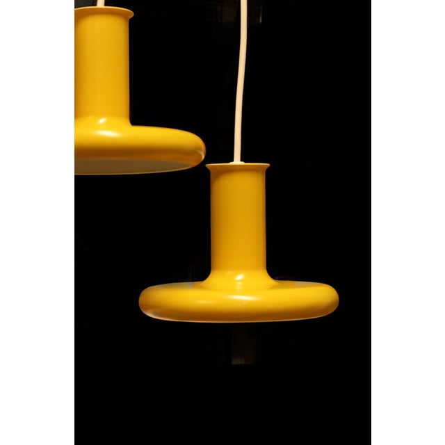 Fog & Mørup Optima Lamp in Yellow Metal by Hans Due for Fog & Mørup, 1970s For Sale - Image 4 of 16