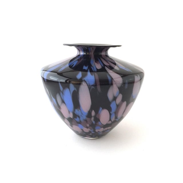 Vintage Spanish Recycled Glass Vase Chairish