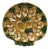C.1950 Majolica Oyster Platter Aetgina Vallauris For Sale
