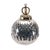 Add a touch of timeless elegance to your holiday décor with this set of 2 glass ornaments. Each ornament features a...