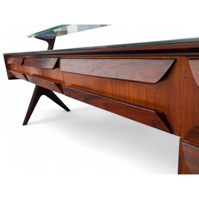 Italian Chest of Drawers attributed to Vittorio Dassi, 1950s For Sale - Image 4 of 13