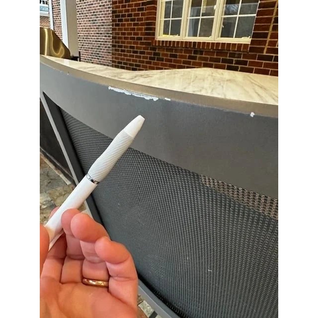 Set of 7 Brown Jordan Outdoor Bar Stools For Sale In Richmond - Image 6 of 10