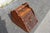 This wonderfully carved oak coal scuttle comes with a removable metal tray and shovel. Measurements: Height: 15" Width:...