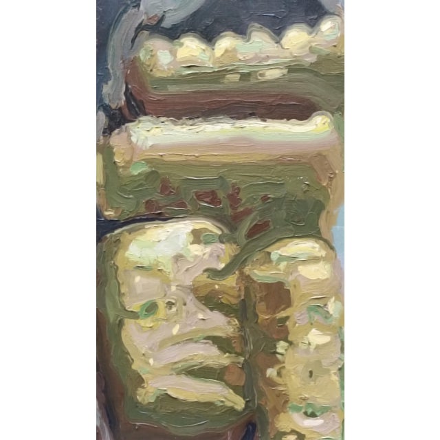 2000 - 2009 Studio Massimo Caiafa, English Breakfast, Oil on Canvas, 2000s For Sale - Image 5 of 9