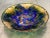 Navy Blue Vintage Boho Enamel Bowl For Sale - Image 8 of 8