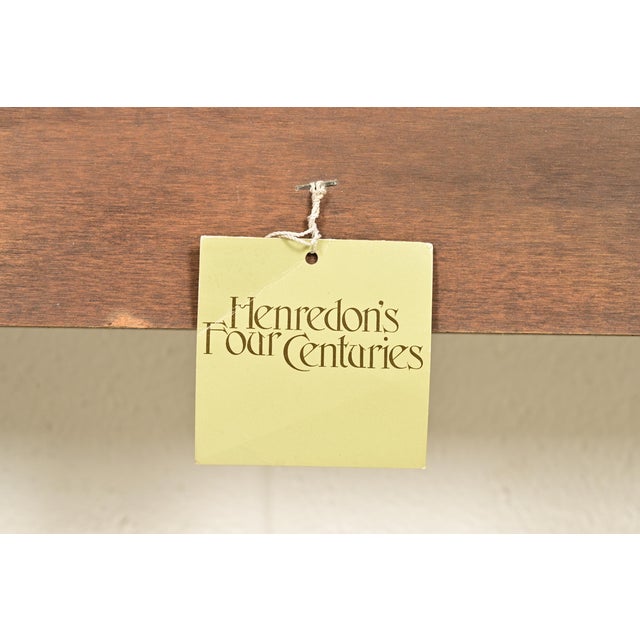 Henredon French Provincial Louis XV Carved Oak and Cane King Size Headboard, Circa 1960s For Sale - Image 12 of 13