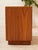 Mid-Century Modern Pair of Boho Two Drawer Oak Nightstands For Sale - Image 3 of 12