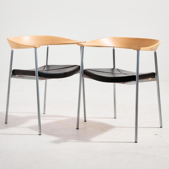 Stuk Armchair by Johannes Foersom and Peter Hiort-Lorenzen for Paustian For Sale - Image 15 of 15