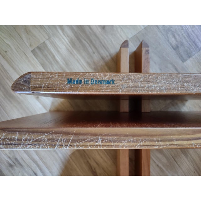 Mid 20th Century Mid 20th Century Gustav Gaarde Trekanten Round Coffee / End Table For Sale - Image 5 of 6