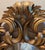 High Quality Gold Finished Carved Wood Oval Frame Beveled Glass Mirror by Harrison & Gil Dauphine
