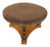 Round Neo Classical Serpent Leg Bench - Ottoman For Sale