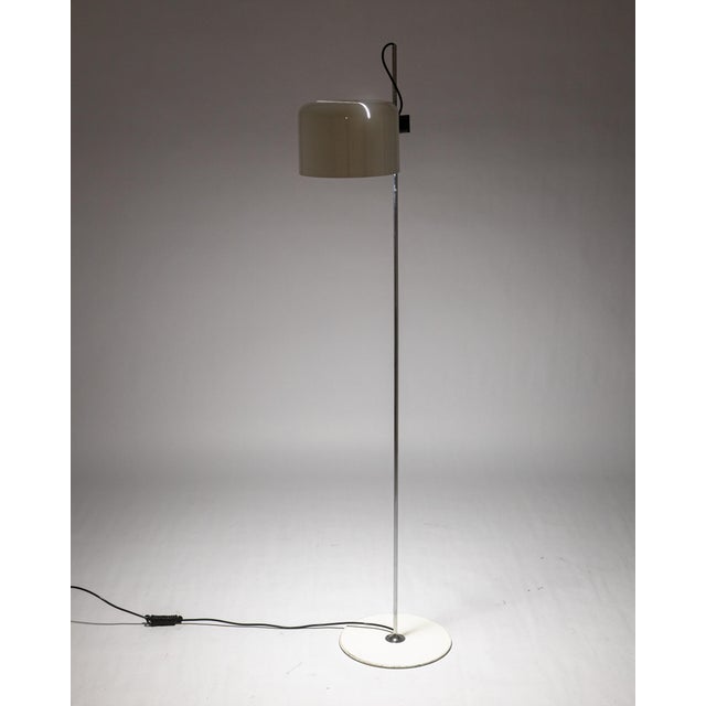 Late 20th Century 1960s Joe Colombo for Oluce Coupe 3321 Vintage Mid-Century Italian Floor Lamp For Sale - Image 5 of 7