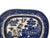 Victorian Antique Ridgways Blue Willow Platter 15.75" Dual Marked Stoke-on-Trent C. 1885 For Sale - Image 3 of 8