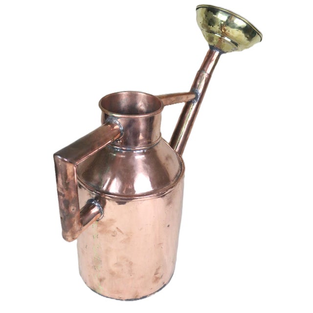 Mid 19th Century Mid 19th Century French Copper Watering Can For Sale - Image 5 of 7