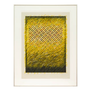 Norman Stewart, Simonkon 1988 Signed Screenprint on Paper, Edition 17/40 Framed For Sale