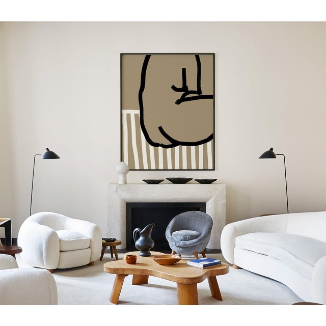 Female Silhouette Giclee Print For Sale - Image 4 of 5
