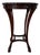 Vintage Regency Style Carved Mahogany Ram Head Accent Table For Sale
