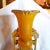 Japanese Antique Large Yellow Japanese Satsuma Vase For Sale - Image 3 of 8