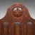 Brown Antique Gothic Revival Hall Chair, Scottish Oak, Reception Seat, Victorian, 1870 For Sale - Image 8 of 12