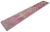 Raspberry Pink Vibrant Turkish Runner 2x12 Long Narrow Rug Vintage Pink Hallway Oriental Carpet For Sale - Image 8 of 15